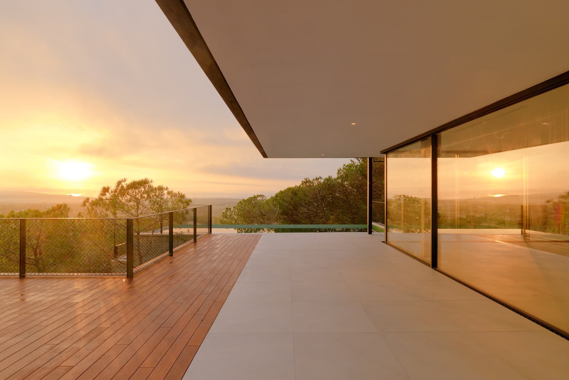 Exterior. View from ground floor terrace 1